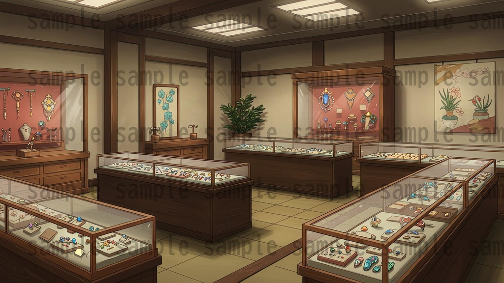 【226枚】日本の戦国時代RPG 店内風景 背景イラスト【著作権フリー素材】