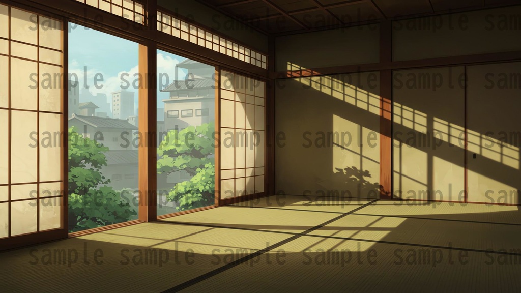 【251枚】古風で和風な日本の風景 背景イラスト【著作権フリー素材】古風な日本の画像