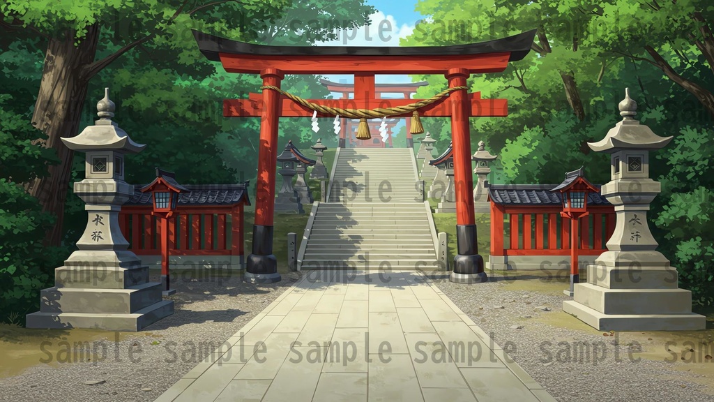 【251枚】古風で和風な日本の風景 背景イラスト【著作権フリー素材】古風な日本の画像