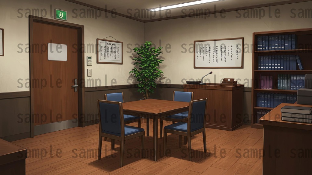 【188枚】裁判・法廷の背景イラスト【著作権フリー素材】