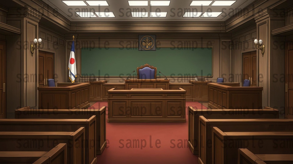 【188枚】裁判・法廷の背景イラスト【著作権フリー素材】