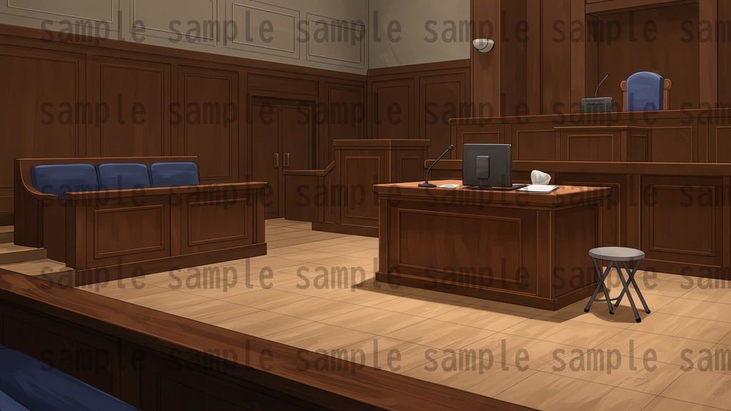 【188枚】裁判・法廷の背景イラスト【著作権フリー素材】