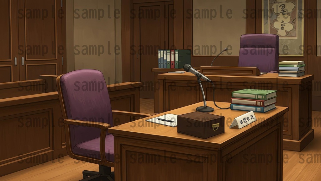 【188枚】裁判・法廷の背景イラスト【著作権フリー素材】