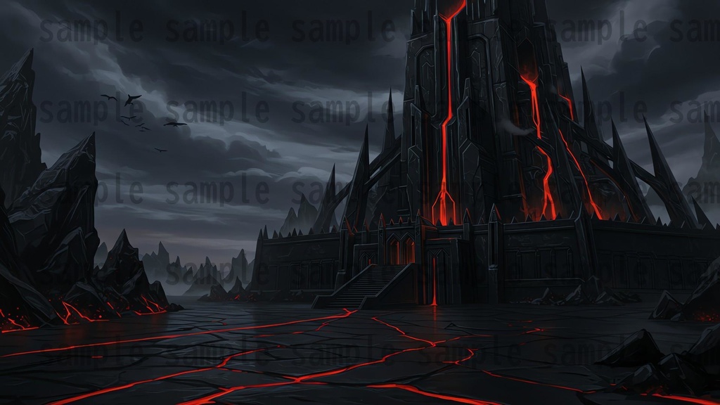 【68種類/112枚】城・宮殿の外観 背景イラスト【著作権フリー素材】