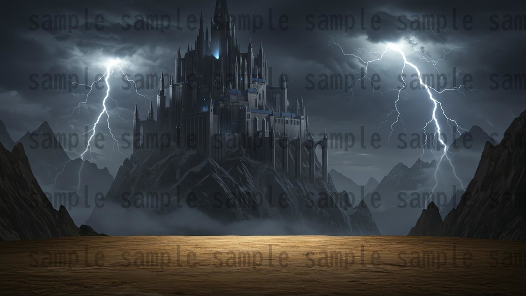 【68種類/112枚】城・宮殿の外観 背景イラスト【著作権フリー素材】