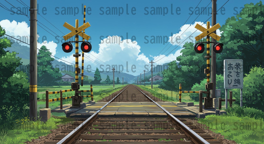 【155枚】日本の田舎の風景 背景イラスト【著作権フリー素材】風景画像