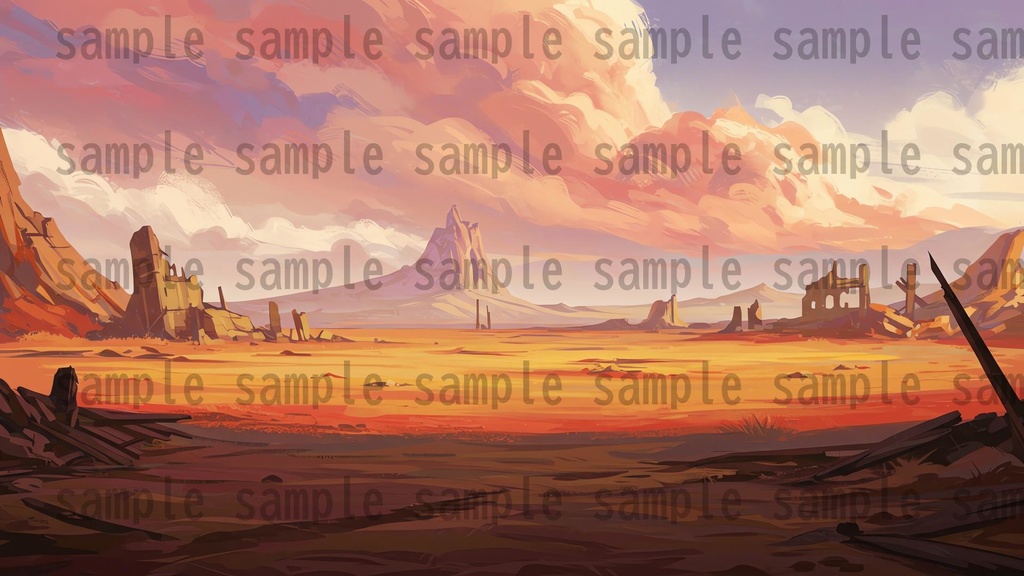 【139種/246枚】ファンタジー風景 背景イラスト【著作権フリー素材】TRPG・動画/画像素材