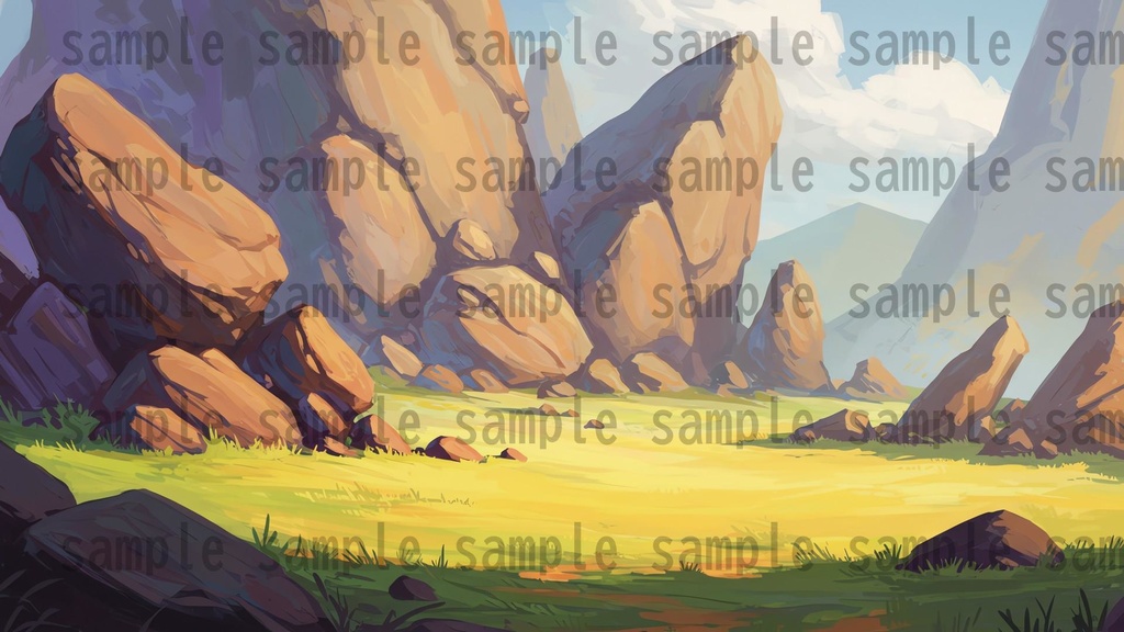 【139種/246枚】ファンタジー風景 背景イラスト【著作権フリー素材】TRPG・動画/画像素材