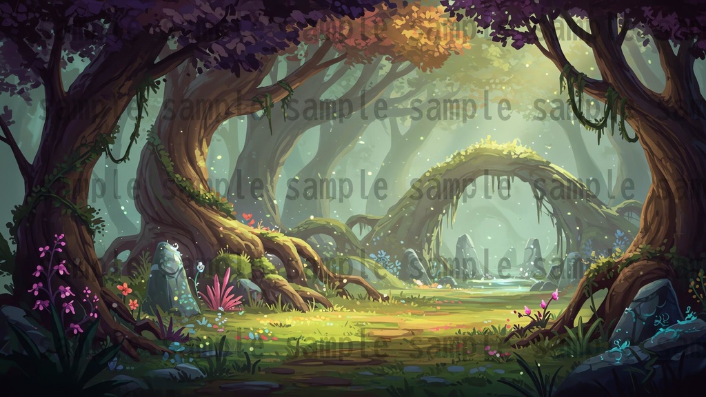 【139種/246枚】ファンタジー風景 背景イラスト【著作権フリー素材】TRPG・動画/画像素材