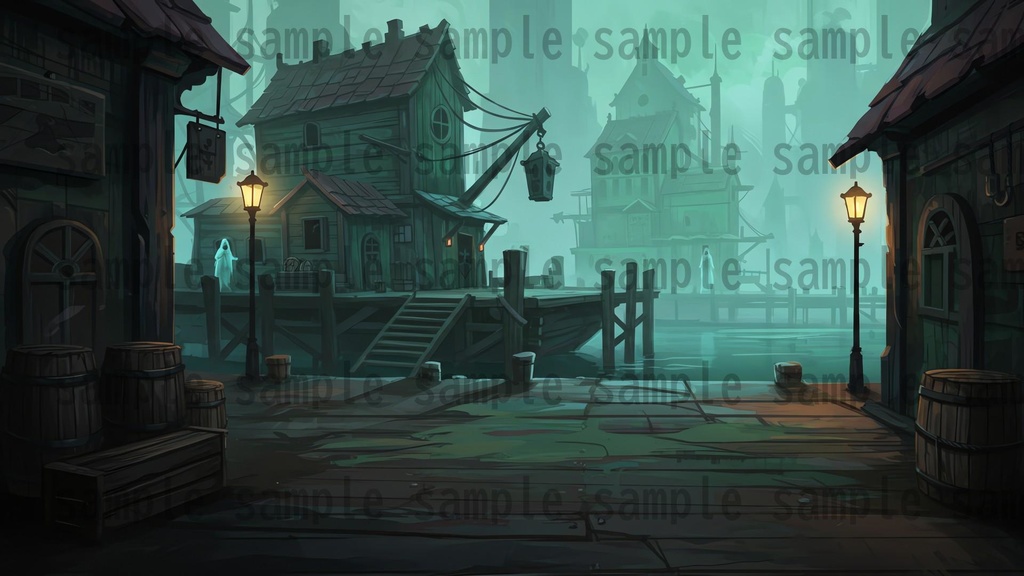 【139種/246枚】ファンタジー風景 背景イラスト【著作権フリー素材】TRPG・動画/画像素材