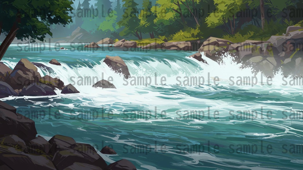 【139種/246枚】ファンタジー風景 背景イラスト【著作権フリー素材】TRPG・動画/画像素材