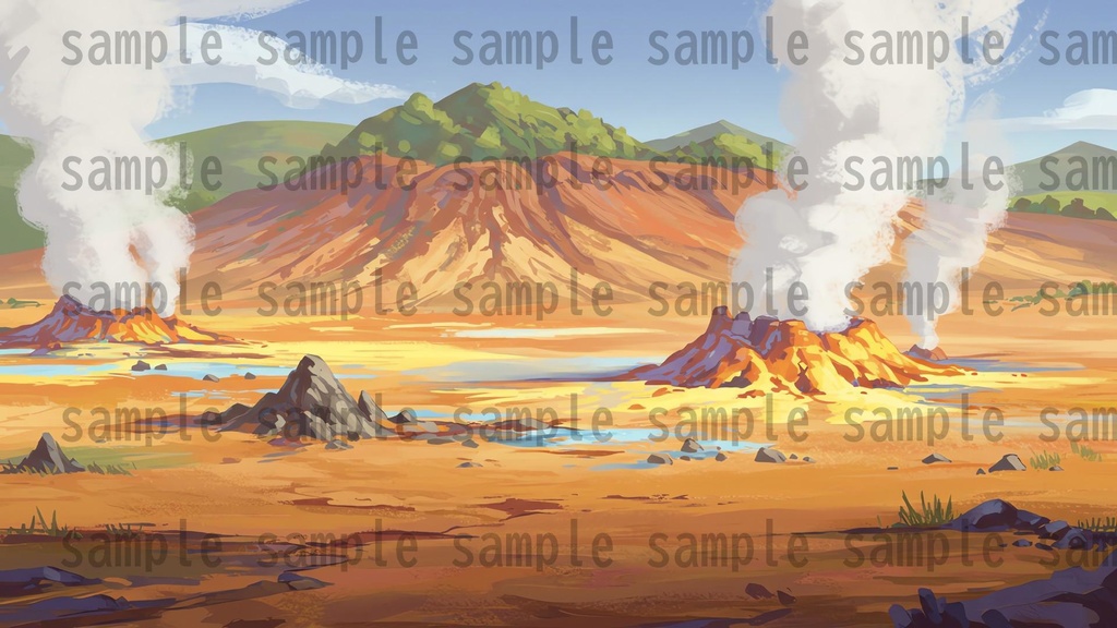 【139種/246枚】ファンタジー風景 背景イラスト【著作権フリー素材】TRPG・動画/画像素材