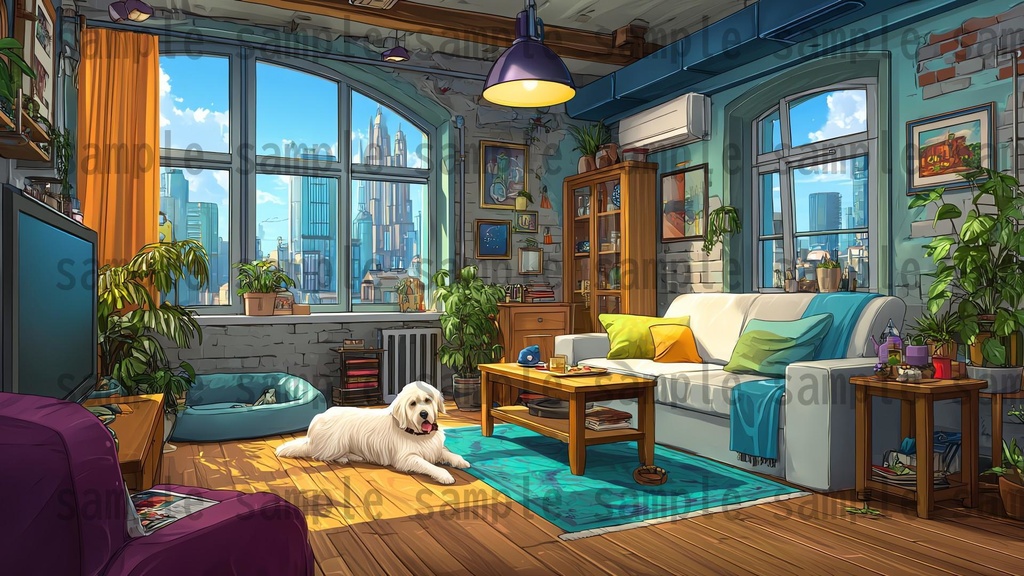 【700枚】色んな室内・部屋の背景イラスト【著作権フリー素材】