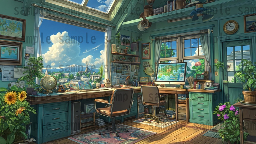 【700枚】色んな室内・部屋の背景イラスト【著作権フリー素材】