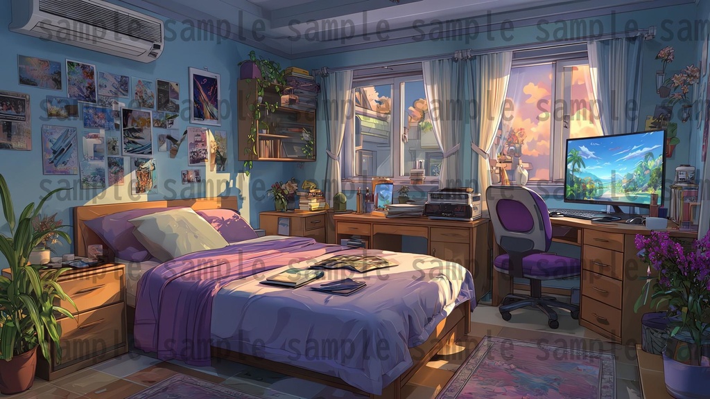 【700枚】色んな室内・部屋の背景イラスト【著作権フリー素材】