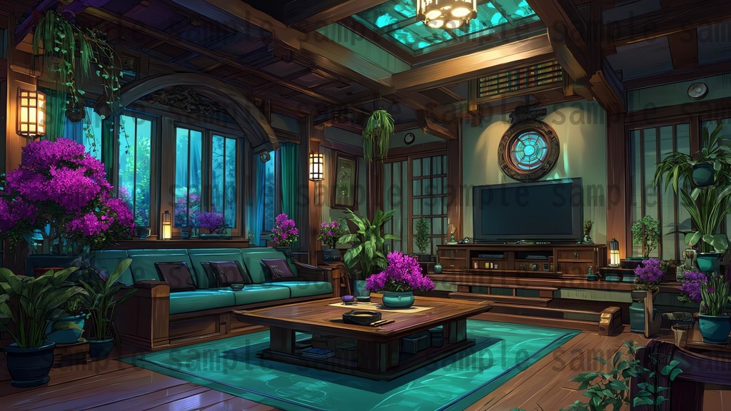 【700枚】色んな室内・部屋の背景イラスト【著作権フリー素材】