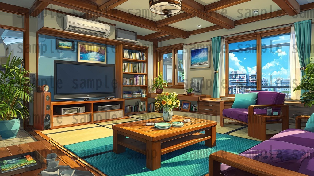 【700枚】色んな室内・部屋の背景イラスト【著作権フリー素材】