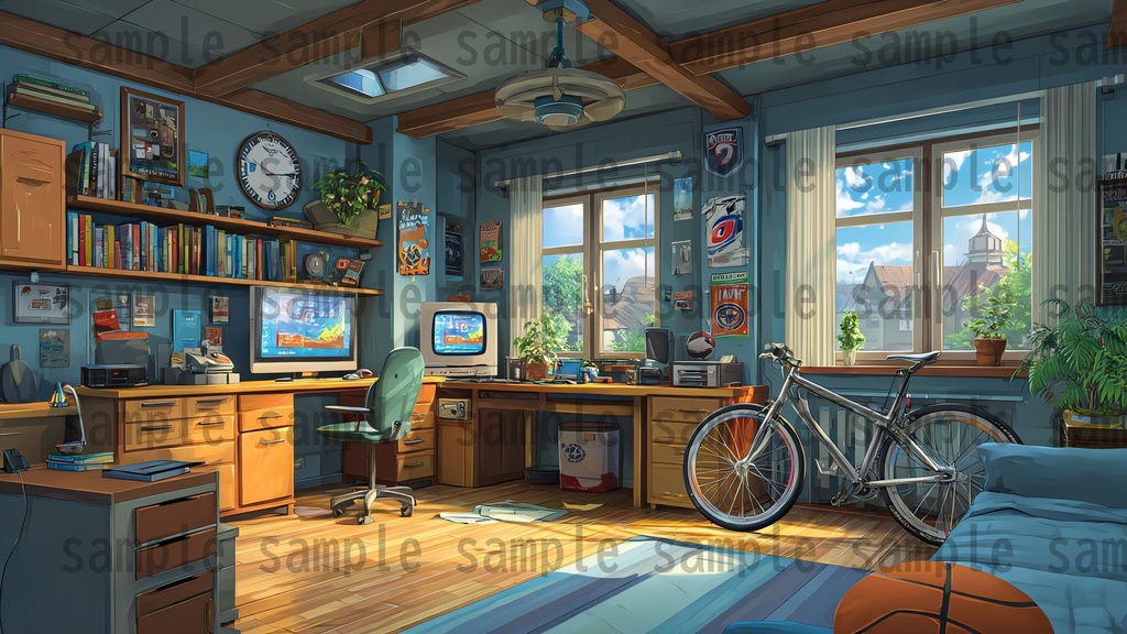 【700枚】色んな室内・部屋の背景イラスト【著作権フリー素材】