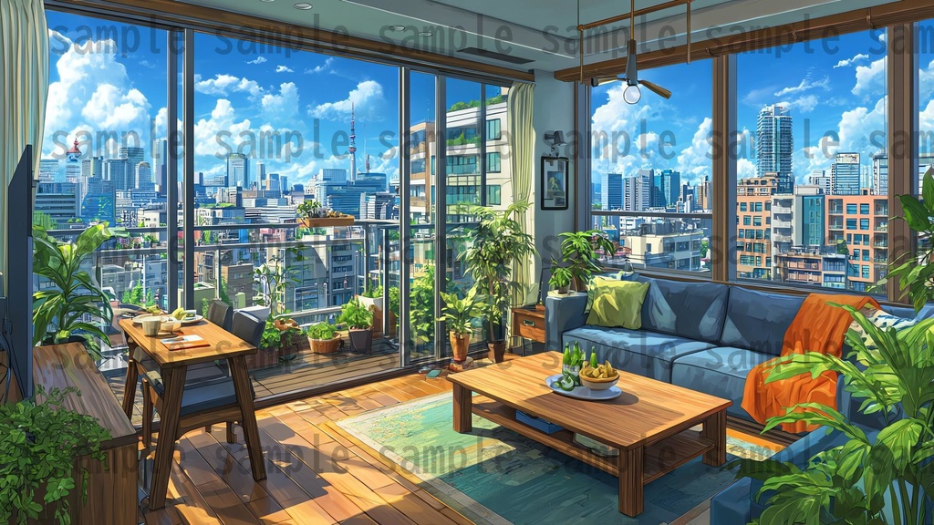 【700枚】色んな室内・部屋の背景イラスト【著作権フリー素材】