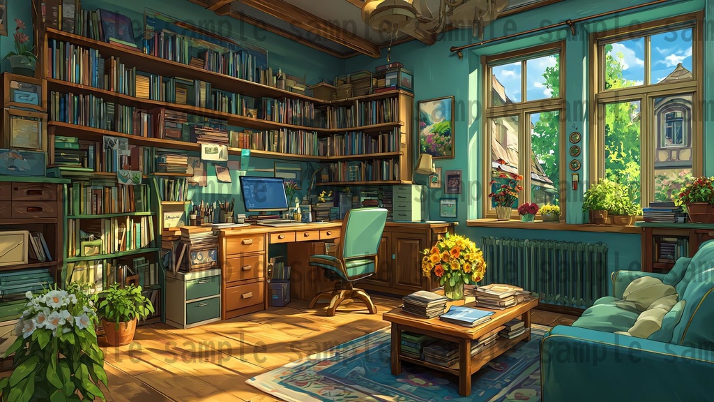 【700枚】色んな室内・部屋の背景イラスト【著作権フリー素材】