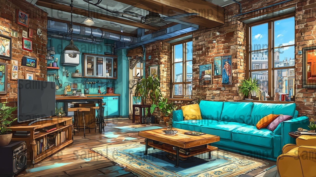 【700枚】色んな室内・部屋の背景イラスト【著作権フリー素材】