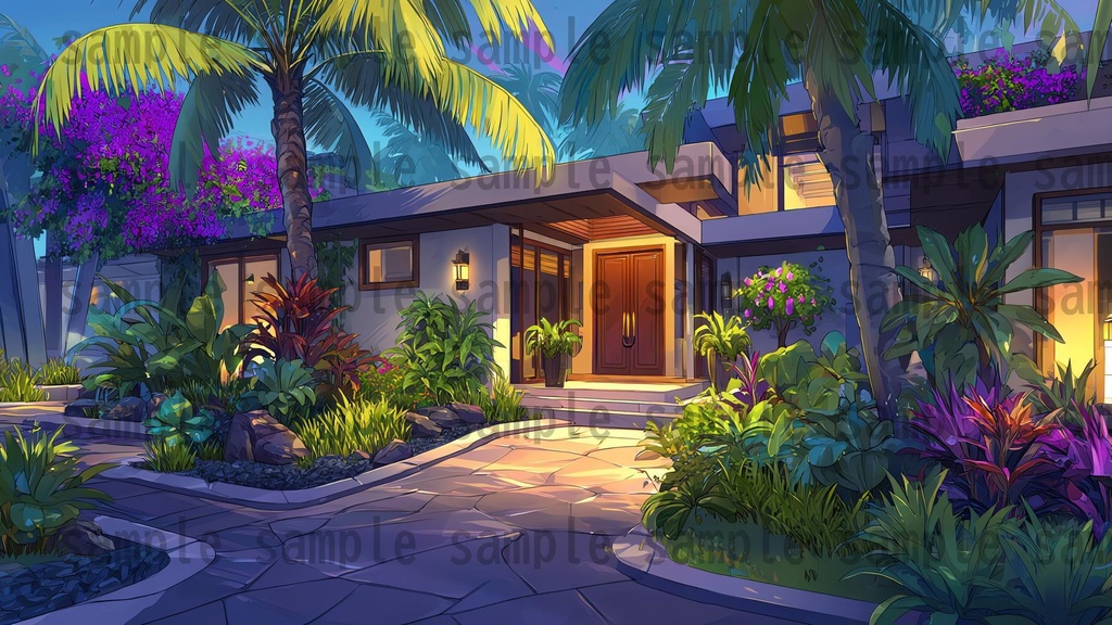 【194枚】リゾート地の風景 背景イラスト【著作権フリー素材】動画・TRPG背景画像