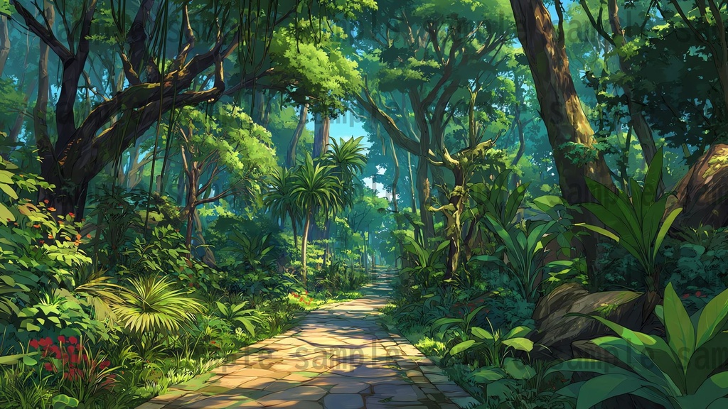 【194枚】リゾート地の風景 背景イラスト【著作権フリー素材】動画・TRPG背景画像