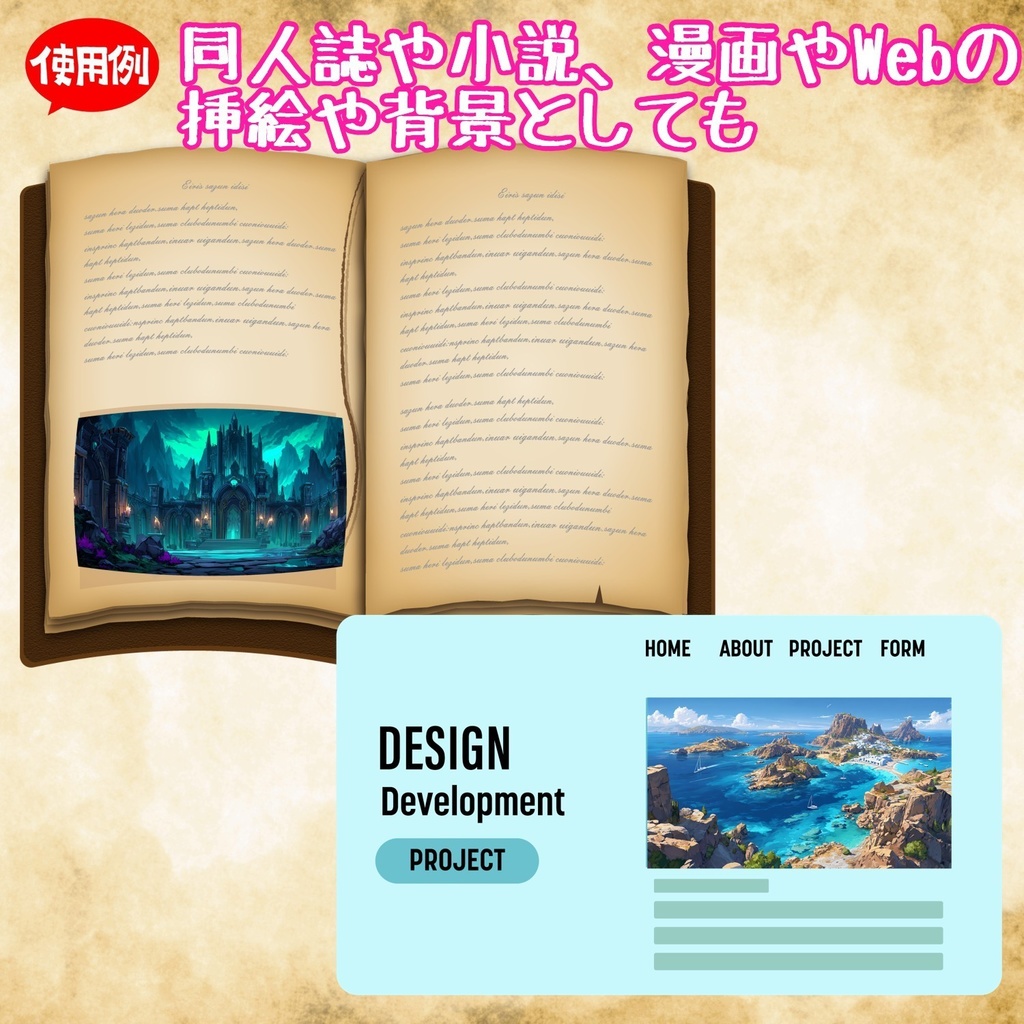 【164枚】古代ギリシャ神話RPG 背景イラスト【著作権フリー素材】