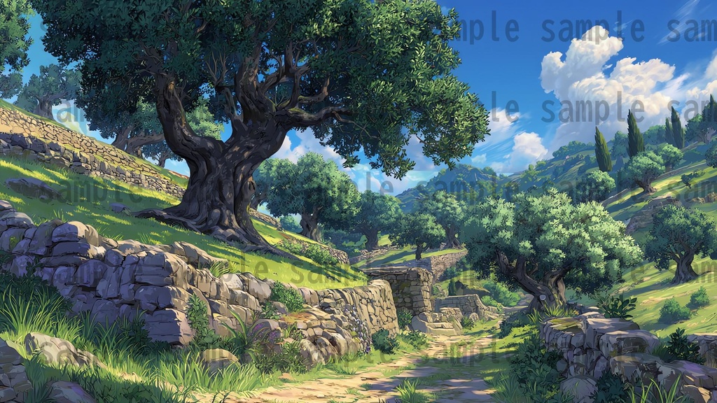 【164枚】古代ギリシャ神話RPG 背景イラスト【著作権フリー素材】