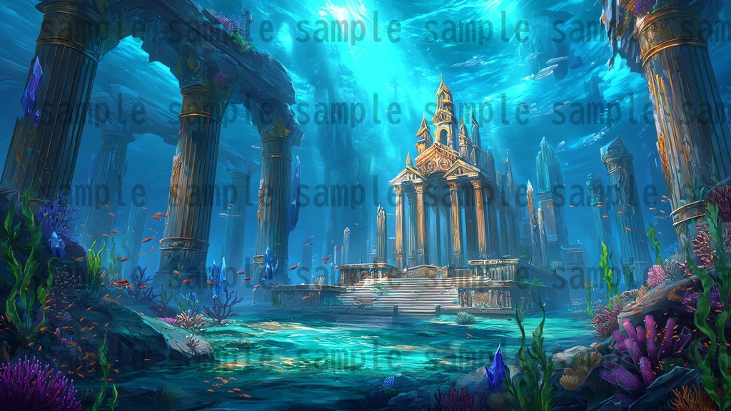 【164枚】古代ギリシャ神話RPG 背景イラスト【著作権フリー素材】