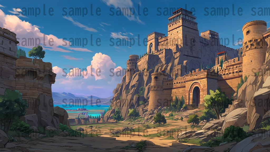 【164枚】古代ギリシャ神話RPG 背景イラスト【著作権フリー素材】