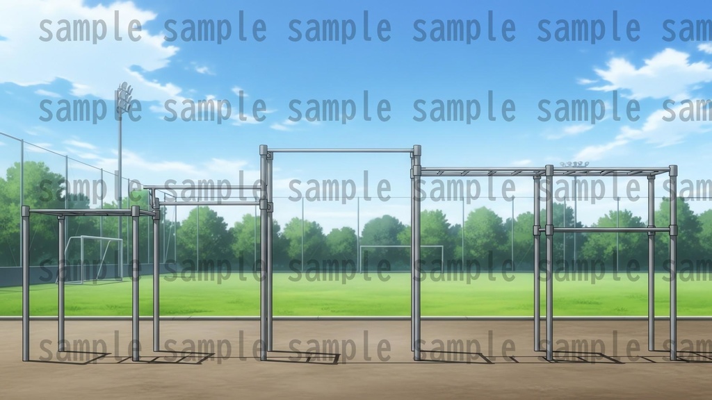 【161枚】公園の風景 背景イラスト【著作権フリー素材/ゲーム・動画背景素材】