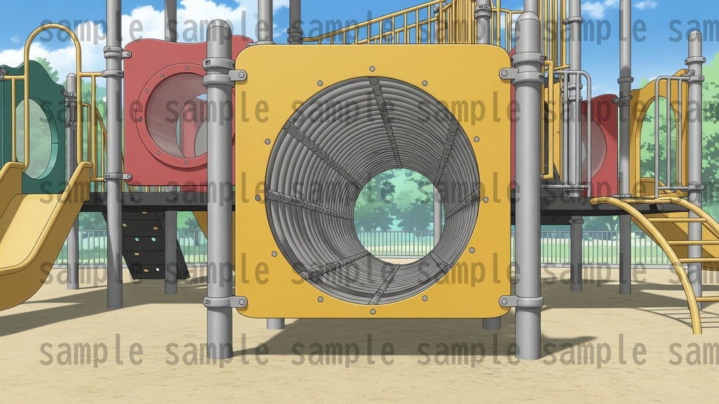 【161枚】公園の風景 背景イラスト【著作権フリー素材/ゲーム・動画背景素材】