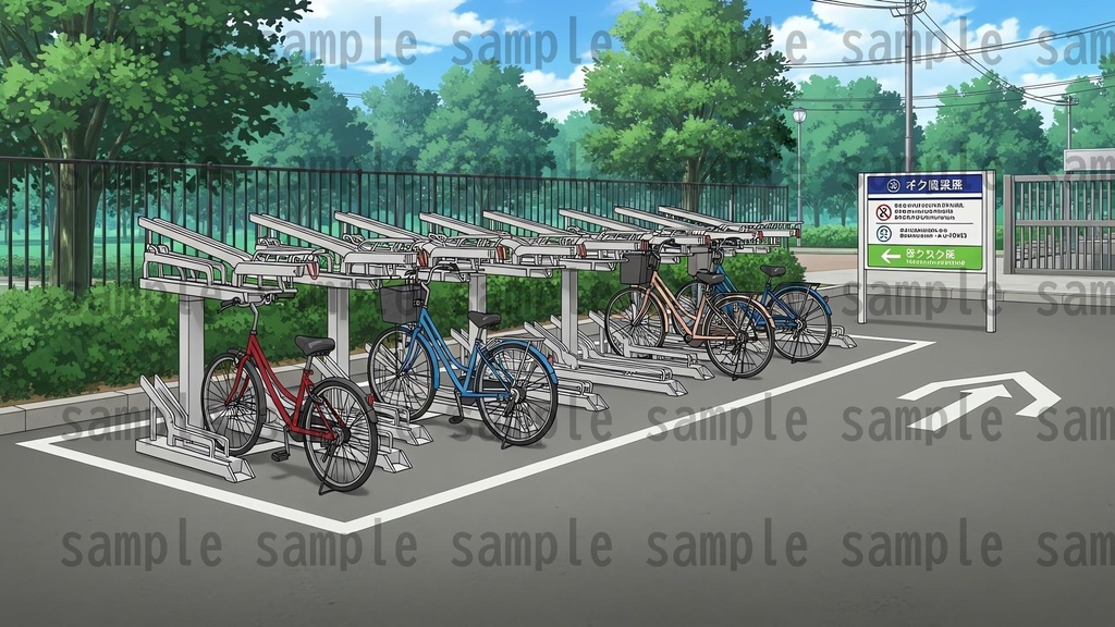 【161枚】公園の風景 背景イラスト【著作権フリー素材/ゲーム・動画背景素材】