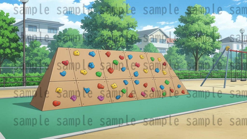 【161枚】公園の風景 背景イラスト【著作権フリー素材/ゲーム・動画背景素材】