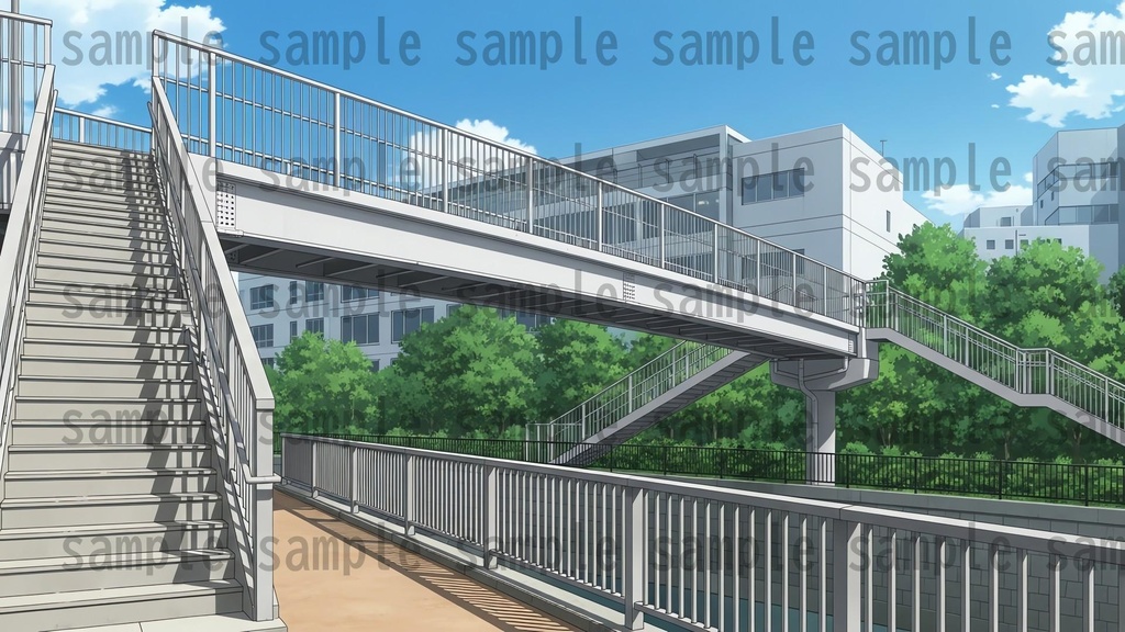 【161枚】公園の風景 背景イラスト【著作権フリー素材/ゲーム・動画背景素材】