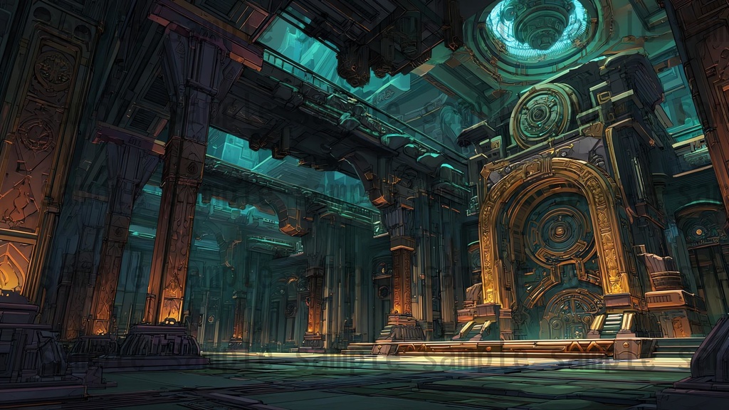 【234枚】ダンジョン・洞窟の風景 背景イラスト【著作権フリー素材/ファンタジー洞窟内画像】