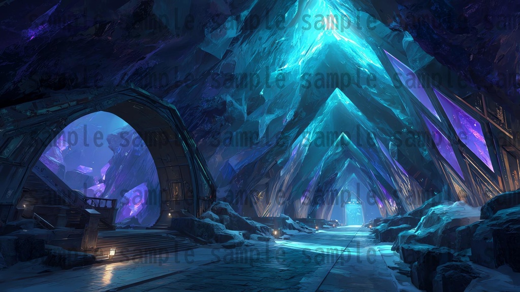 【234枚】ダンジョン・洞窟の風景 背景イラスト【著作権フリー素材/ファンタジー洞窟内画像】