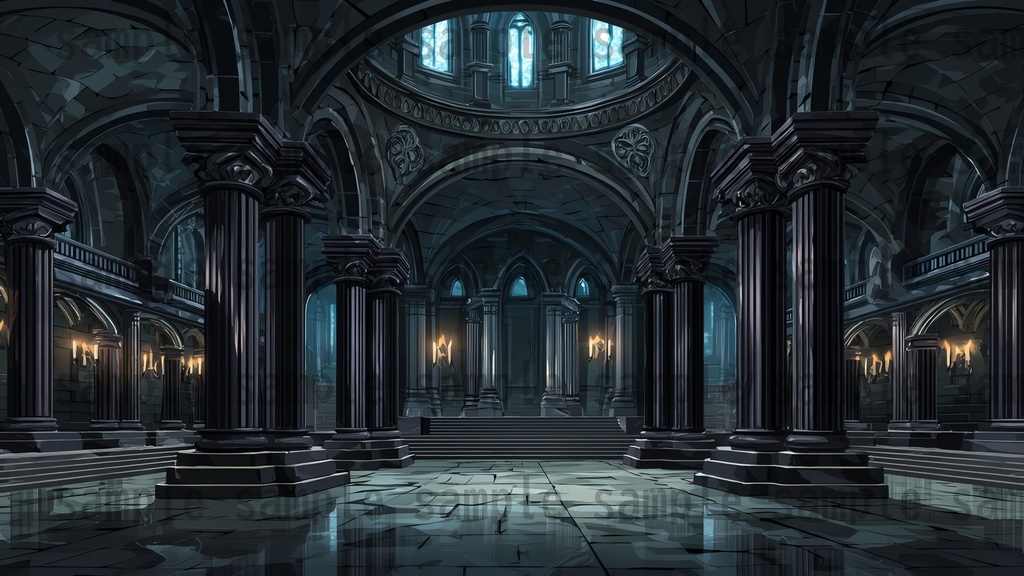 【234枚】ダンジョン・洞窟の風景 背景イラスト【著作権フリー素材/ファンタジー洞窟内画像】