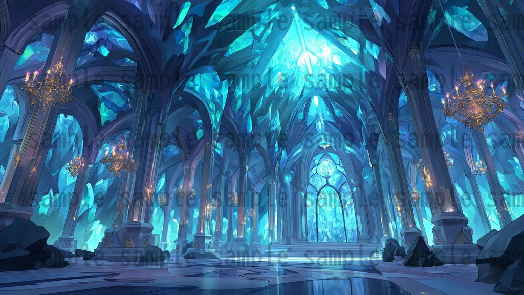 【234枚】ダンジョン・洞窟の風景 背景イラスト【著作権フリー素材/ファンタジー洞窟内画像】