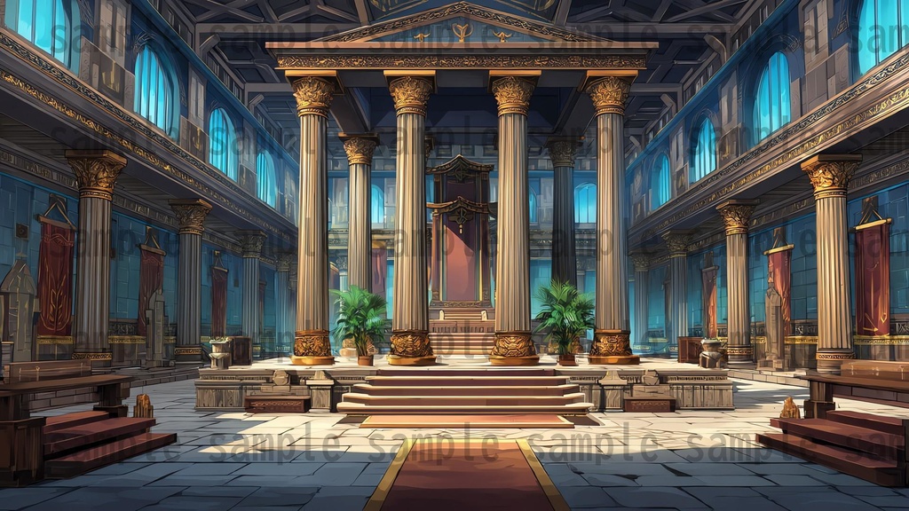 【288枚】古代エジプト ファンタジー背景イラスト【著作権フリー素材】