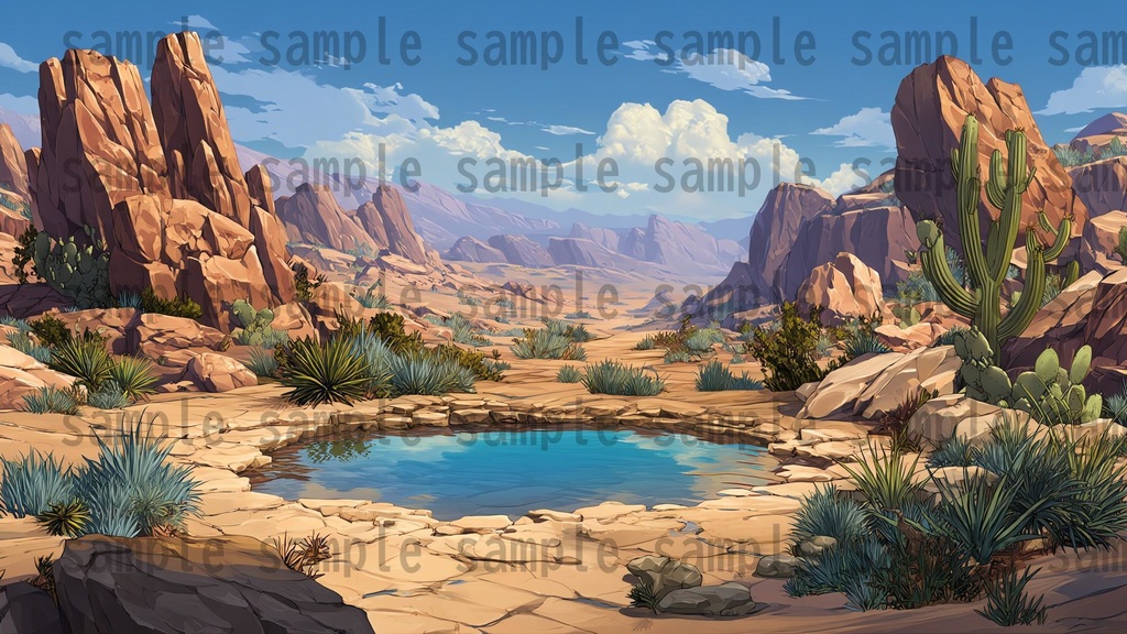 【288枚】古代エジプト ファンタジー背景イラスト【著作権フリー素材】