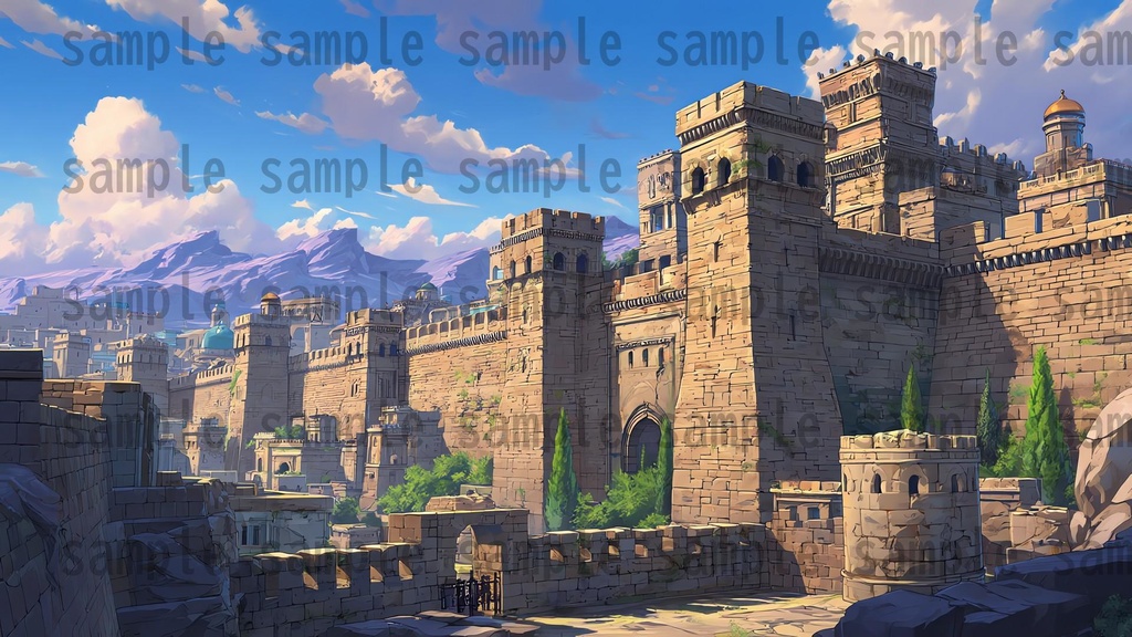 【288枚】古代エジプト ファンタジー背景イラスト【著作権フリー素材】