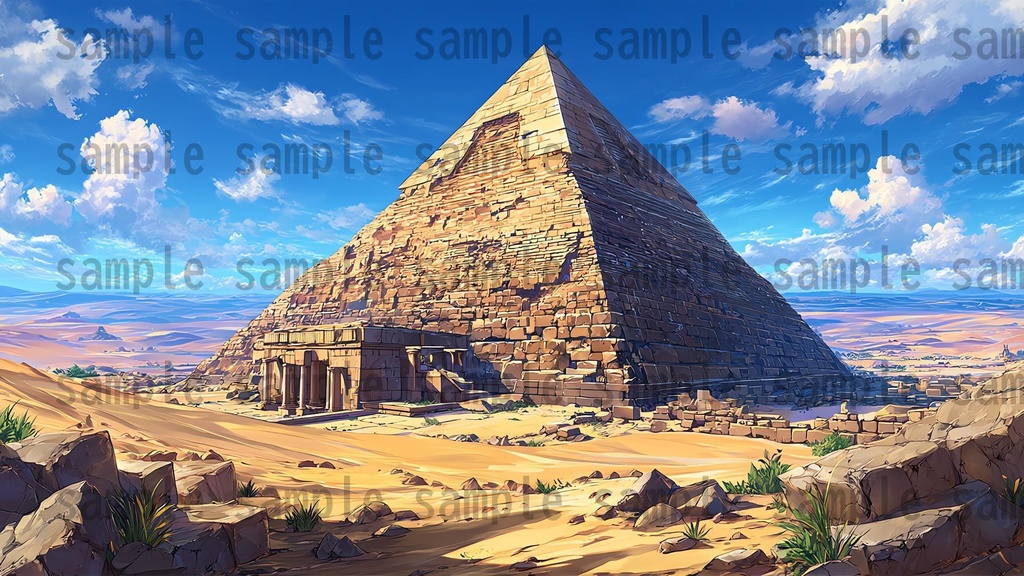 【288枚】古代エジプト ファンタジー背景イラスト【著作権フリー素材】