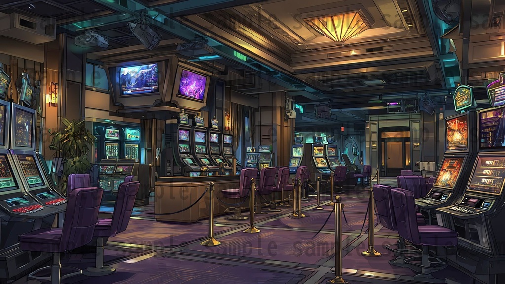 【126枚】カジノ 背景イラスト【著作権フリー素材】ポーカー・バカラ・スロット・ホテル等