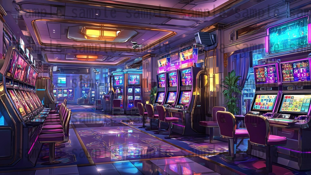 【126枚】カジノ 背景イラスト【著作権フリー素材】ポーカー・バカラ・スロット・ホテル等