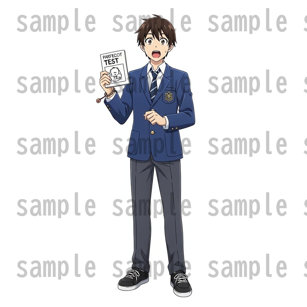 【81枚】学生 立ち絵イラスト【著作権フリー素材】男女:中学・高校生