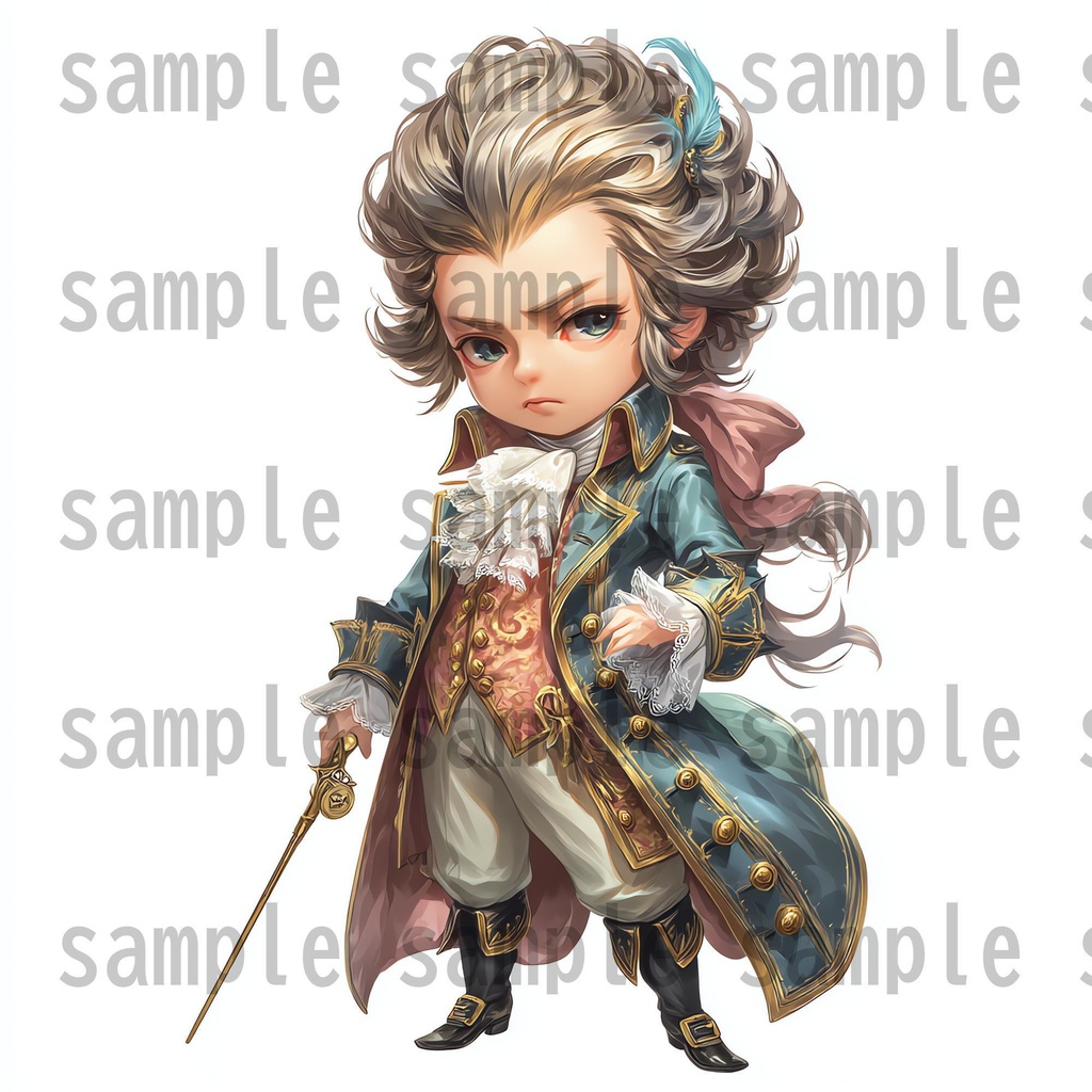 【96枚】デフォルメ RPG NPC立ち絵イラスト【著作権フリー素材】男女全身画像