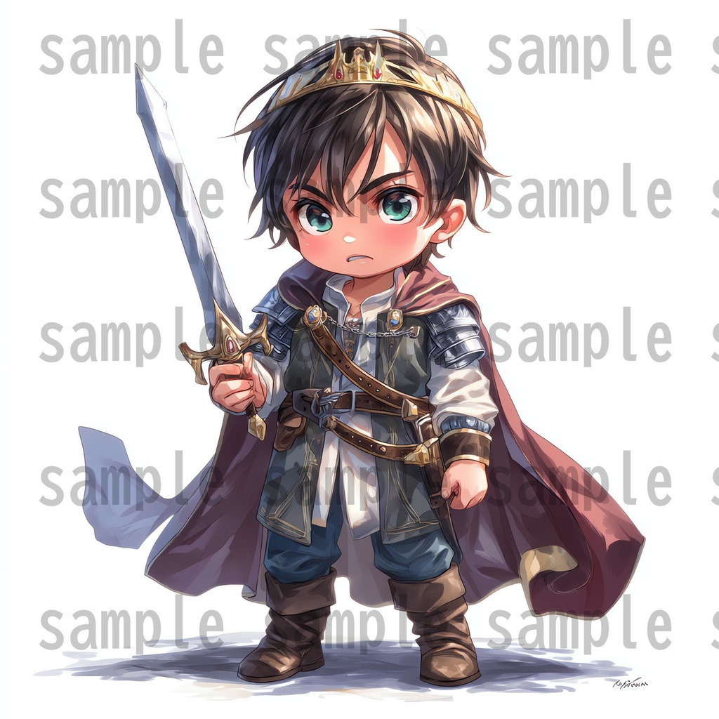 【96枚】デフォルメ RPG NPC立ち絵イラスト【著作権フリー素材】男女全身画像