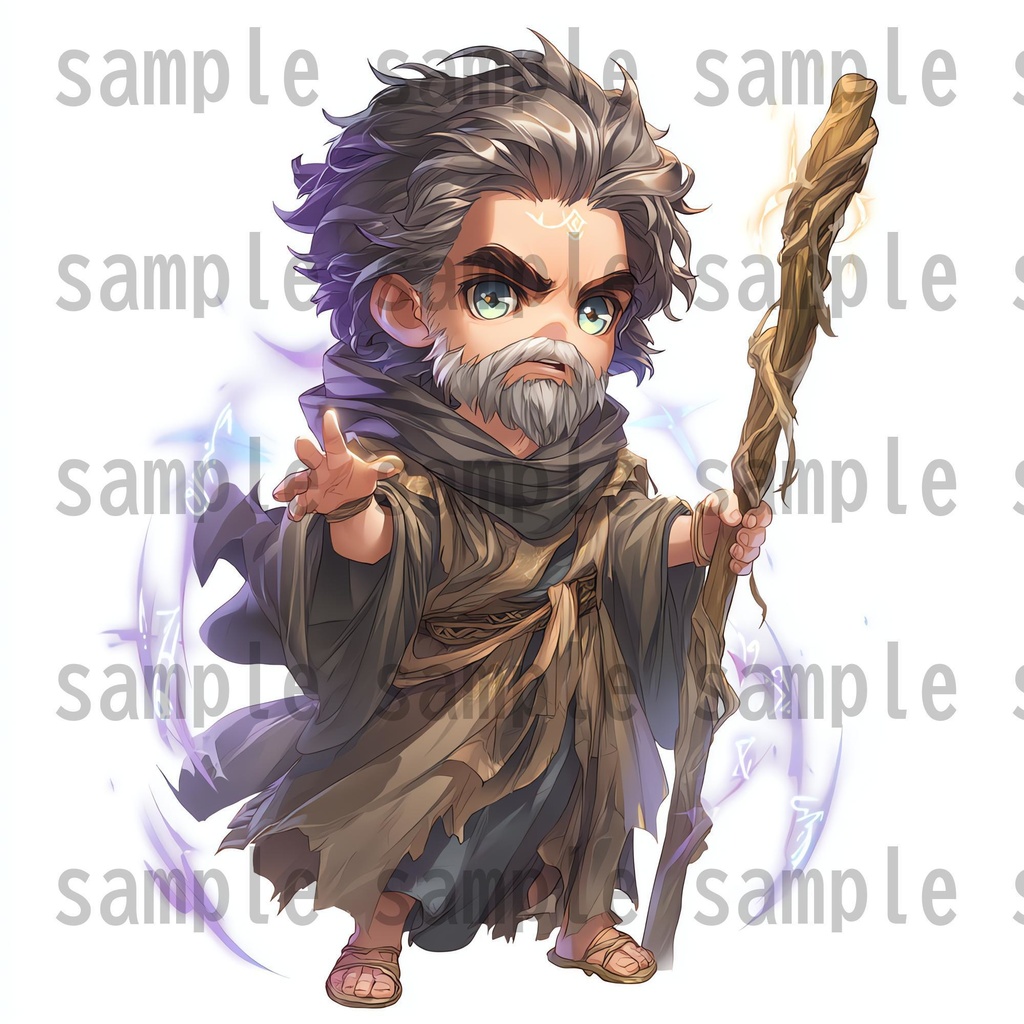 【96枚】デフォルメ RPG NPC立ち絵イラスト【著作権フリー素材】男女全身画像